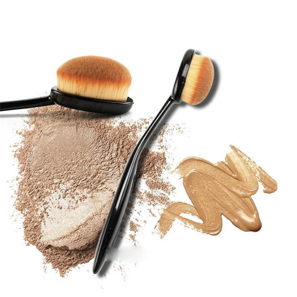 

1PCS Contour Foundation Brush S Shape Cream Blush Loose Powder Makeup Brushes Multifunctional Cosmetic Make Up Brush Beauty Tool