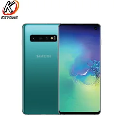 Перейти на Алиэкспресс и купить new samsung galaxy s10 g973f-ds mobile phone 6.1дюйм. 8gb ram 128gb rom exynos 9820 ip68 waterproof dustproof android 9.0 dual sim