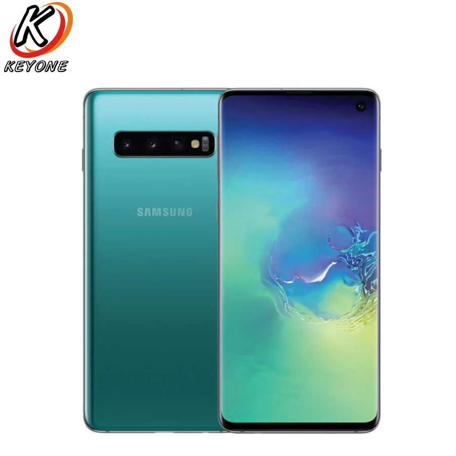 Телефон Samsung Galaxy S10 G9730 6 1 дюймовый экран 8 ГБ ОЗУ 128 ПЗУ Snapdragon 855 водо и пылезащита IP68