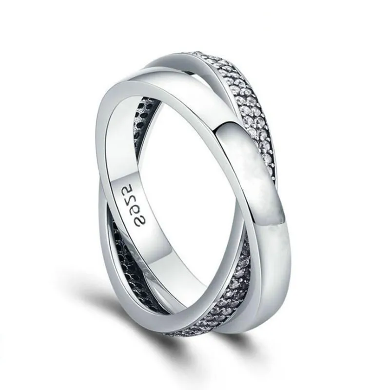 

Europe and the United States zircon female ring ring simple accessories promise s925 sterling silver ring fashion ring