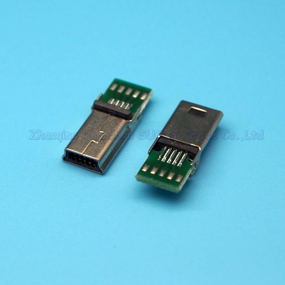 10 шт. для Philips 10P штекер MINI USB 10PIN с печатной платой+ 330K сопротивление шина сварного типа провода