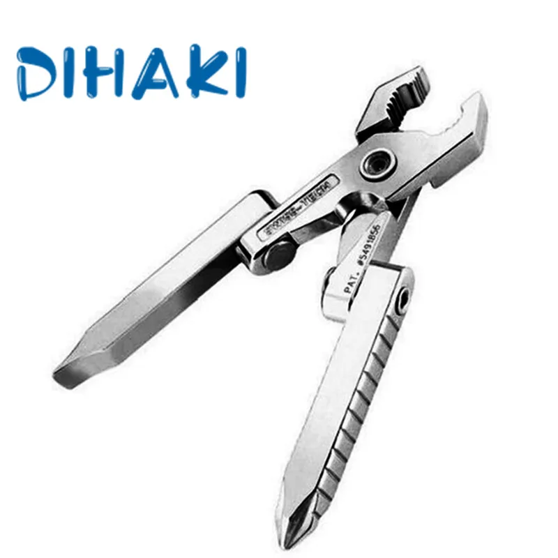

Stainless Steel Mini Folding Multi-functional Plier Pocket Folding Knife Pliers Hand Tool Foldable Mini Pliers