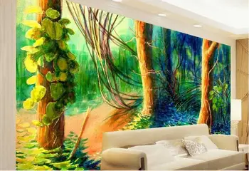 

customize 3d wallpaper home decor living room 3 d Painting large murals landscape 3d mural 3d wall paper photo murals