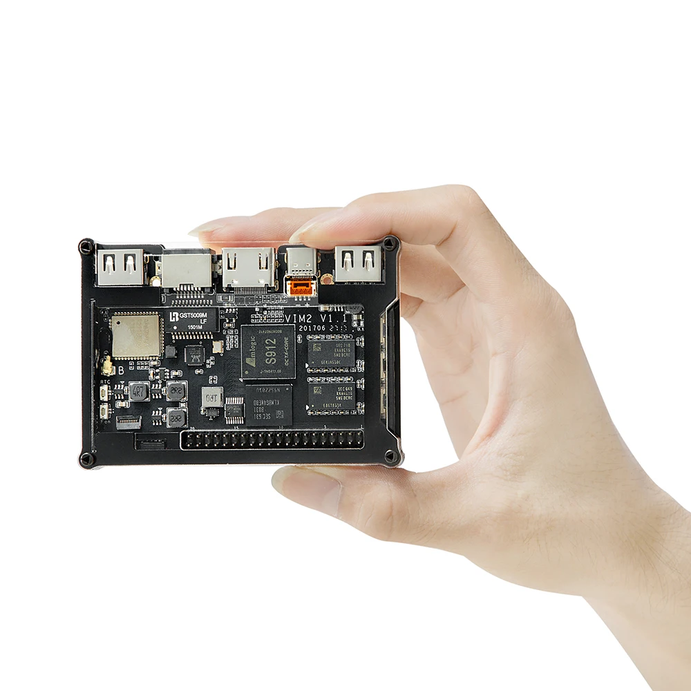 Khadas VIM2 Pro ТВ коробка Amlogic S912 Восьмиядерный 3G RAM DDR4 64G ROM с открытым исходным кодом SBC