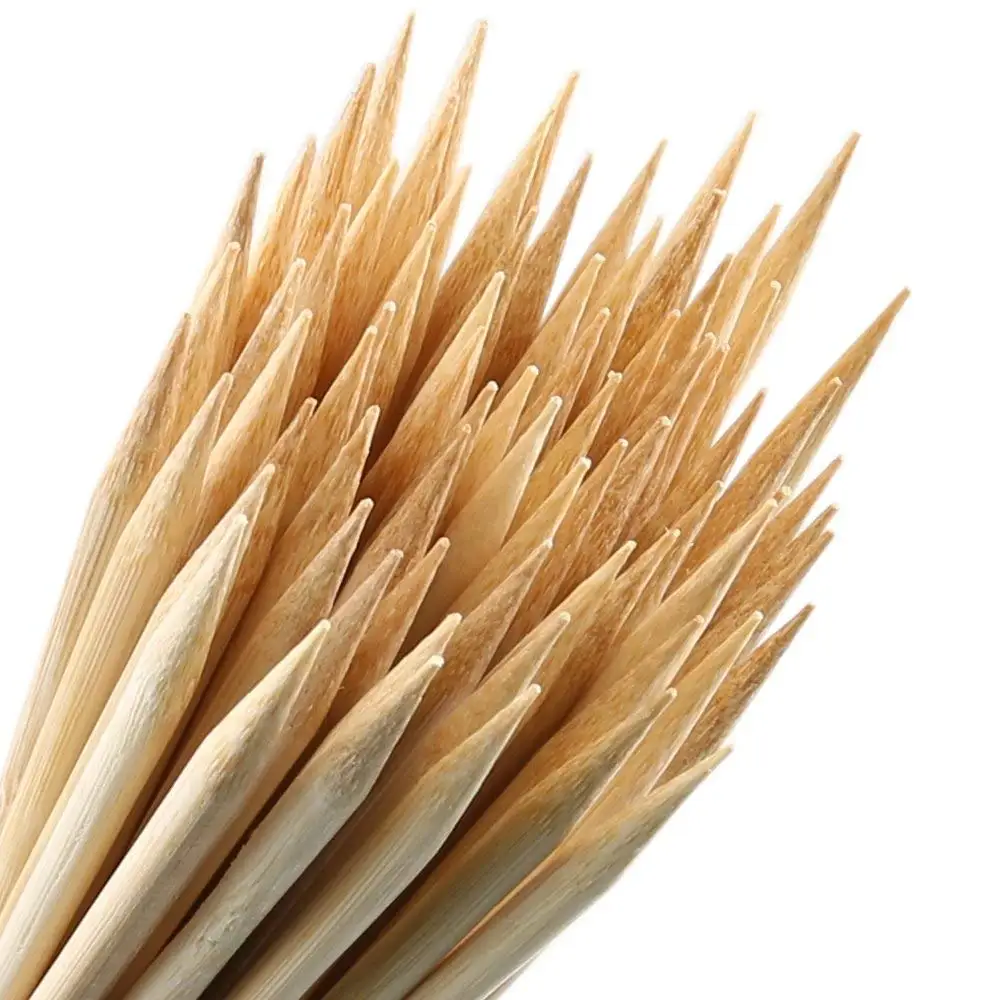 50 см* 5 мм длинные бамбуковые палочки дял шашлыка Зефир жарки палочки деревянные барбекю вечерние набор для шашлыков Натуральные Бамбуковые шампура для барбекю