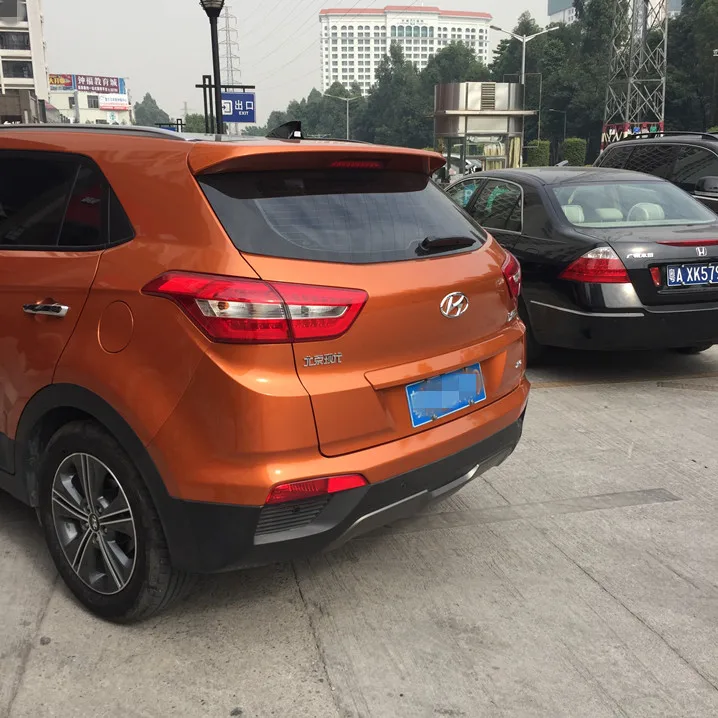 Для hyundai IX25 спойлер высокого качества ABS Материал заднее крыло праймер цвет задний спойлер для hyundai IX25 спойлер