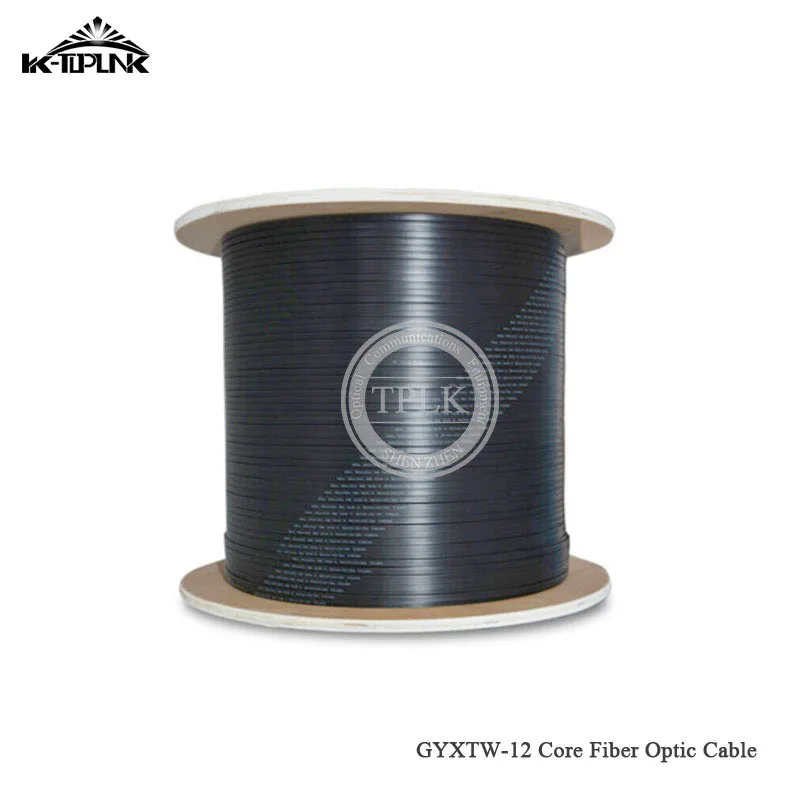 

GYXTW 12 core 500M/Roll FTTH Fiber Optic Cable 0.6CM Line Diameter Outdoor Single Mode Cable