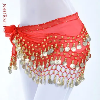

New Multi-color Belly Dance dancing Waist Chain Hip Scarf belt with 12colors