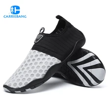 Обувь для плавания и пляжа для шлепанцы для Плавания Для мужчин спортивные Mesh Sneaker дышащие и удобные Профессиональный Мужская обувь для бассейна