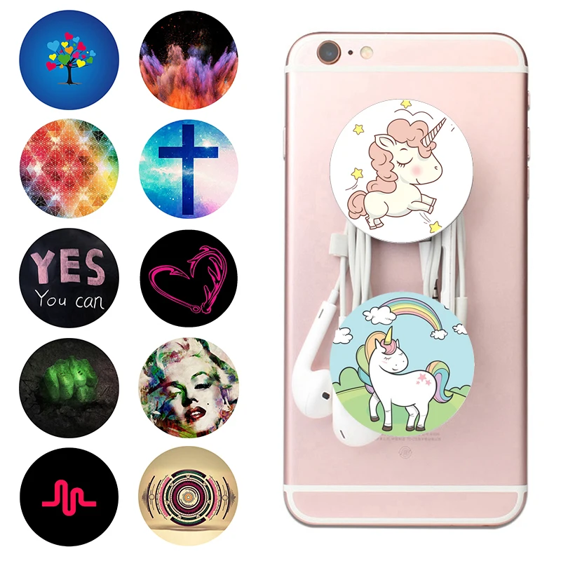 

попсокет popsoket Hand Finger Grip Phone Holder Small Mobile Phone Gadgets Round Shape Air Bag pocket socket popsocet