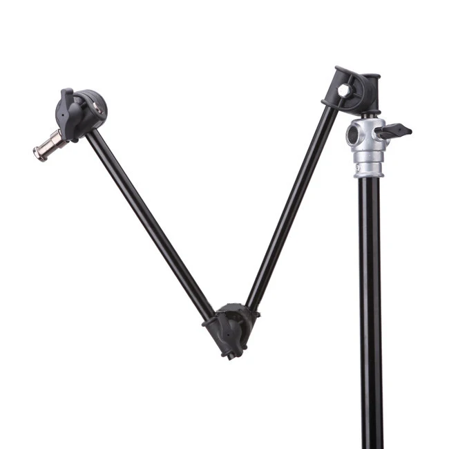  Photo Studio Two-section Adjustable Articulated Arm Sliding Extension System Photography Stand Hand