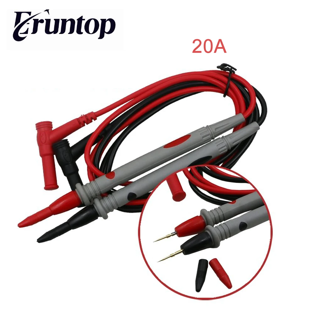 

1picec Eruntop Universal Multimeter Probe Test Leads For Digital Multimeter Feelers Multimeter Wire Cable Pen