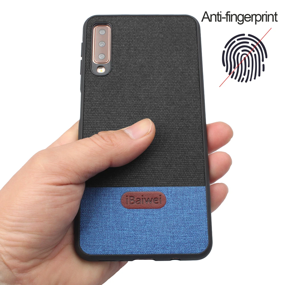 Чехол A7 2018 для Samsung чехол с противоударным силиконовым краем деловая задняя