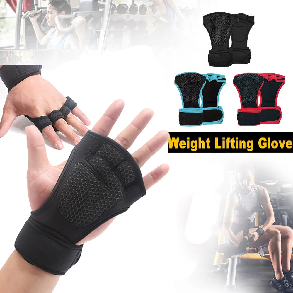 Unisex Gym Gloves Heavyweight Sports Exercise Weight Lifting Gloves Body Building Training Sport Fitness Gloves