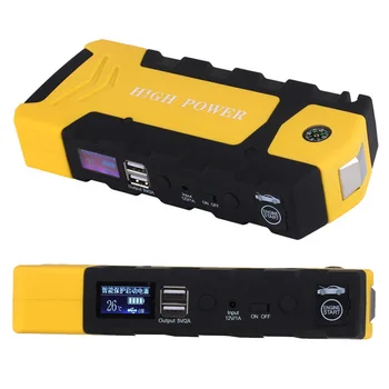 

For Car Battery Booster 12V Portable Auto Starter Power Bank 2018 New Mini Starting Device Car Charger Car Jump Starter LED