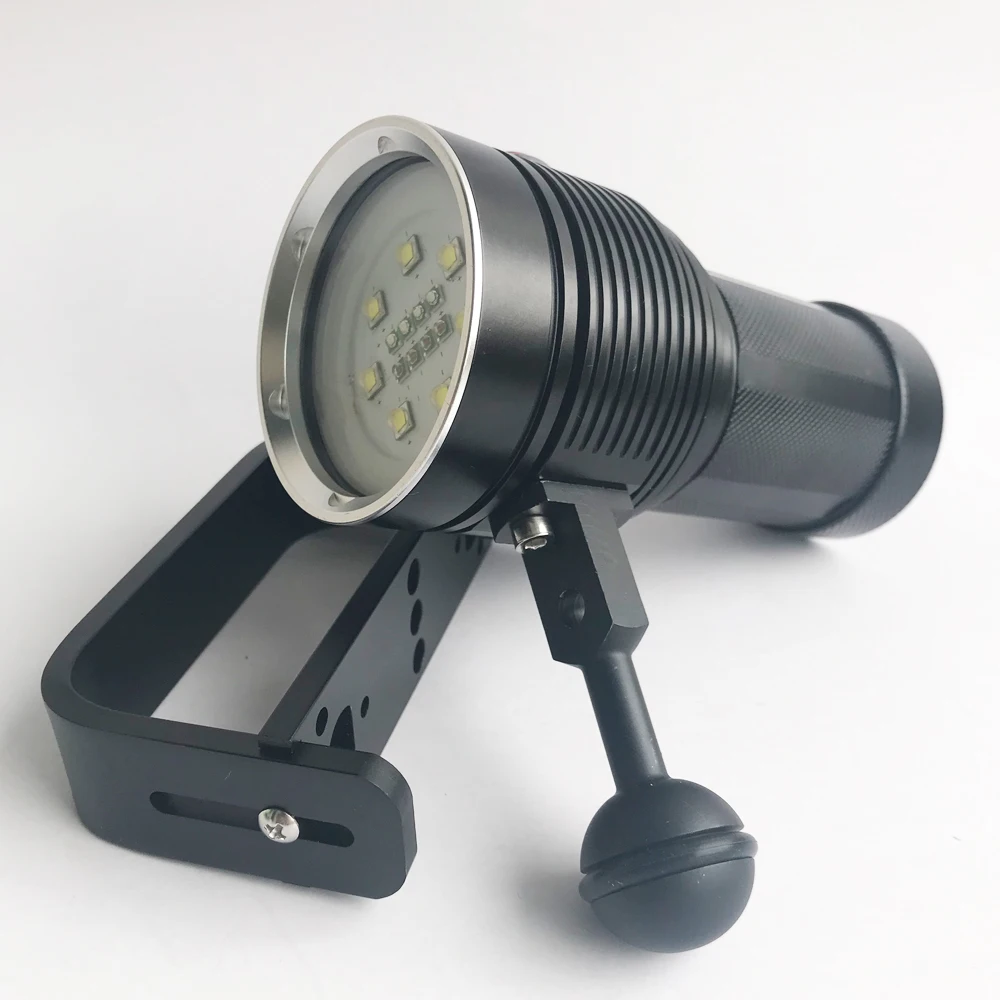 

12000 Lumens Diving Flashlight Underwater Scuba Diving Light XM-L2 LED Photography Video Dive Torch Lamp Outdoor Led Spotlight