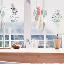 Custom Static Cling Stained Glass Window Film Frosted Opaque Privacy Home Decor Digital Print Removable 3 Colors Available