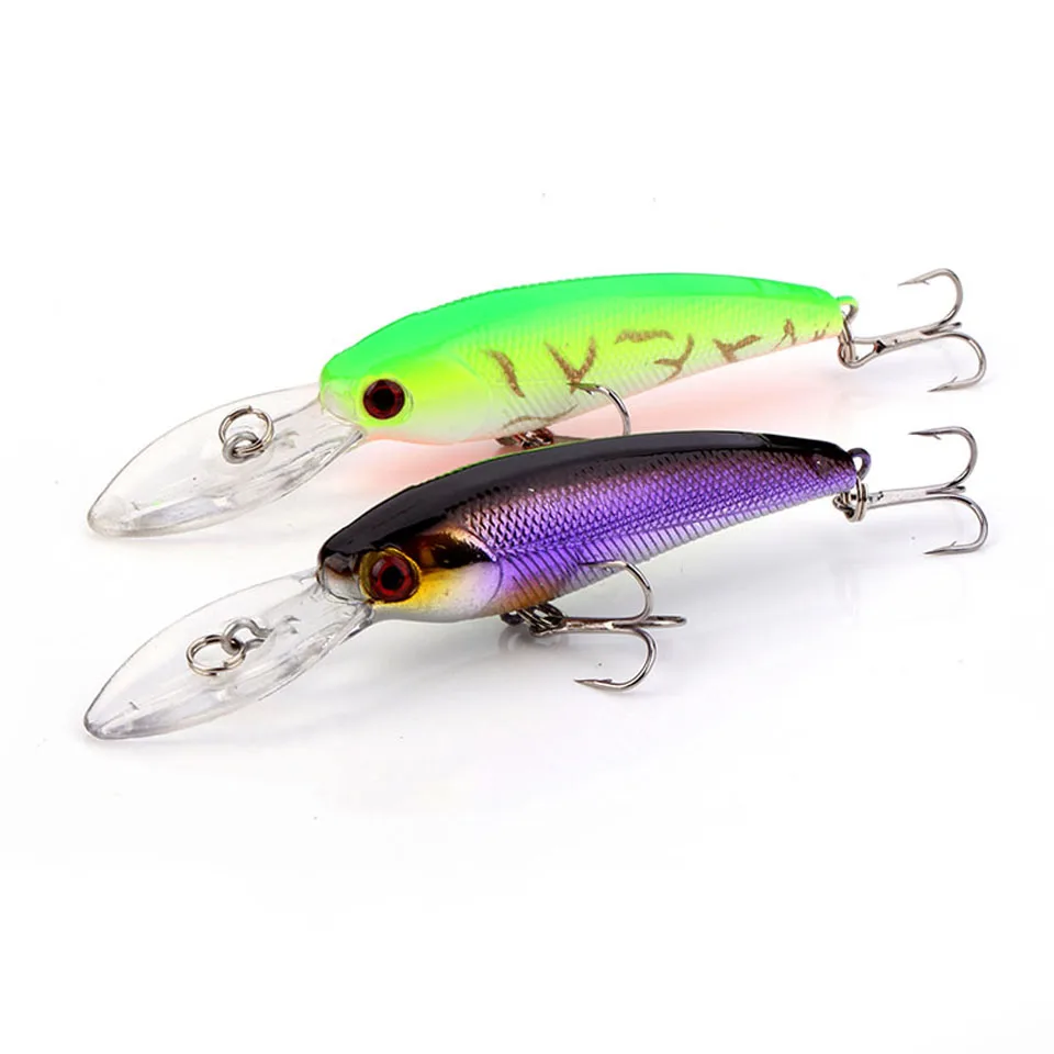  1PCS 9.5cm 7g Fishing Lure Wobblers Minnow Crank Crankbait Fish Lure Swim Spinner Bait Japan Fishin