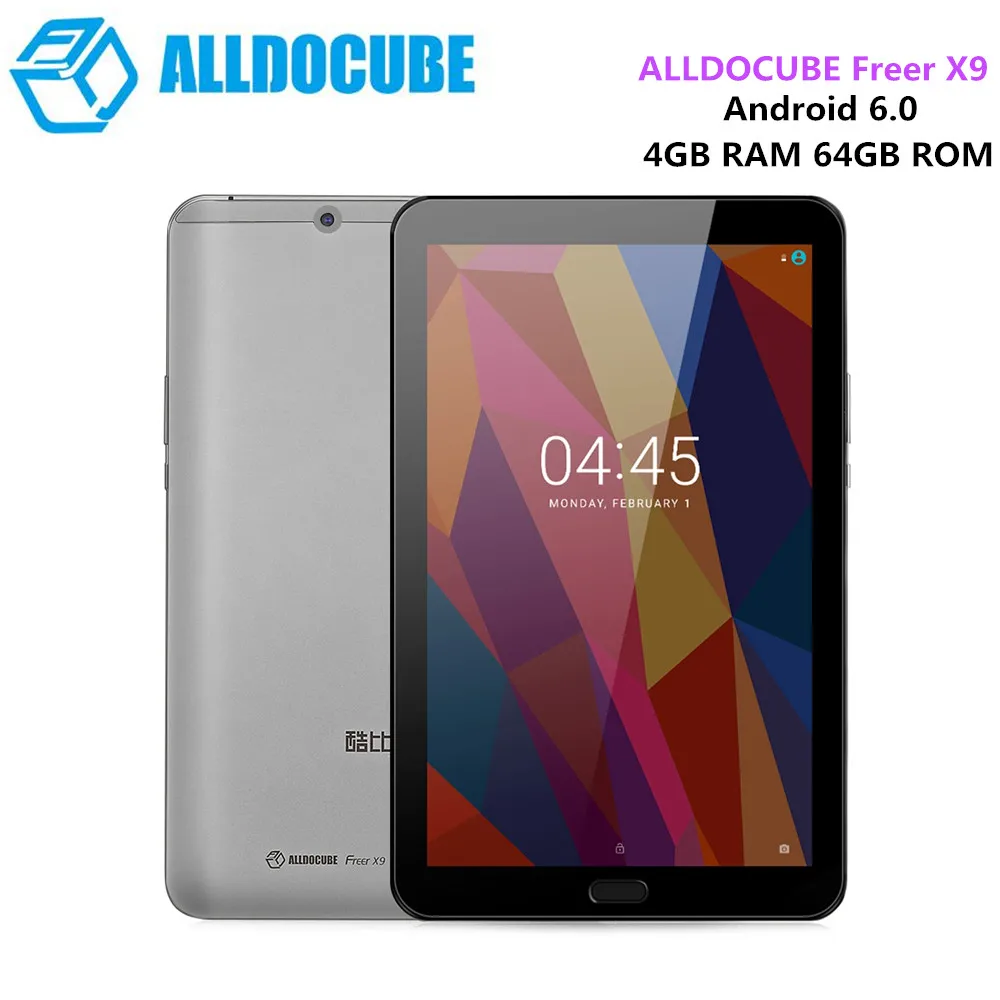 ALLDOCUBE Freer X9 планшетный ПК Android 6,0 8,9 ''MTK8173 четырехъядерный 2,0 ГГц 4 Гб 64 Гб двойной WiFi OTG 13.0MP задняя камера Окно планшета Pad