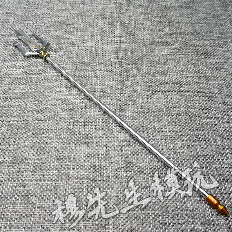Металлическая трезубец и копье для Bandai Saint Seiya Посейдон весы образец на модели