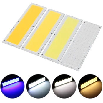 

1PC Practical LED Panel Light 12V 20W COB LED Strip Light High Power Lamp Chip Warm/Cool White 120x36mm Interior Light