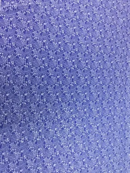 

New Embroidery Lace Fabric 150cm Super Wide ivory Eyelash Lace For Wedding Dress Fabric