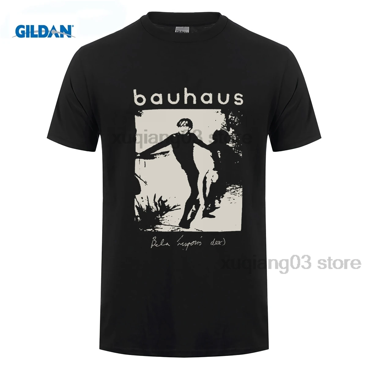 Мужская футболка топы футболки Bauhaus mannen Bela Lugosi's Dode Slim Fit Zwart Mannen Zomer Korte Mouwen |