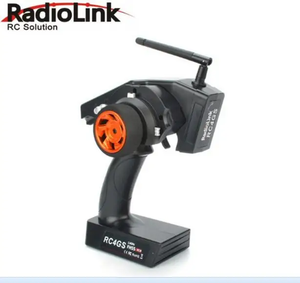 

Original New Radiolink RC4GS 2.4G 4CH Gun Controller Transmitter + R4FG-G Gyro inside Receiver for RC Car / RC Boat