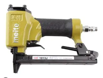 

High Quality MeiTe 1013J Pneumatic Nail Gun Air Stapler Gun Tool Brad Nailer Gun U Style Furniture Wood Sofa