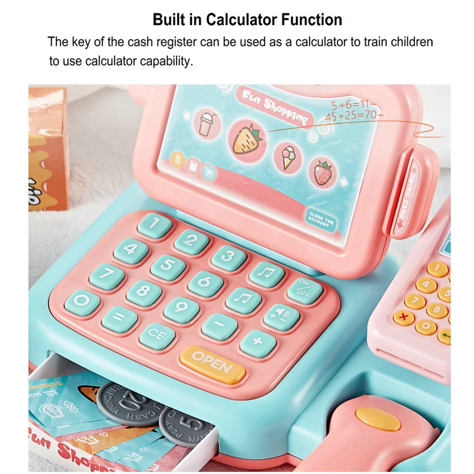 smart cash register toy