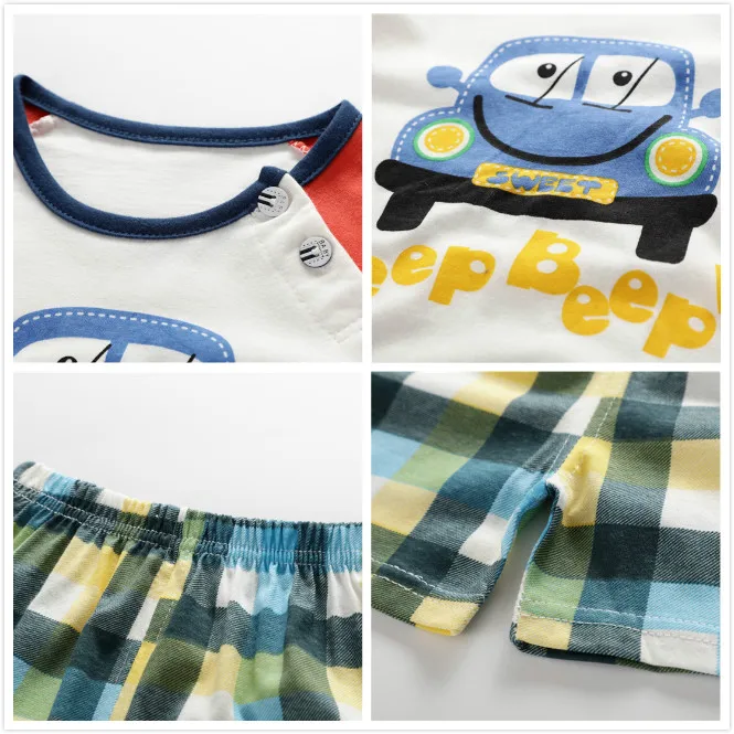 baby's complete set of clothing Summer Baby Short Sleeve for Clothing Boys Girls Cotton Suit for Children Two Clothes Sets for Babies Newborn Baby Girl Clothes newborn baby clothing set