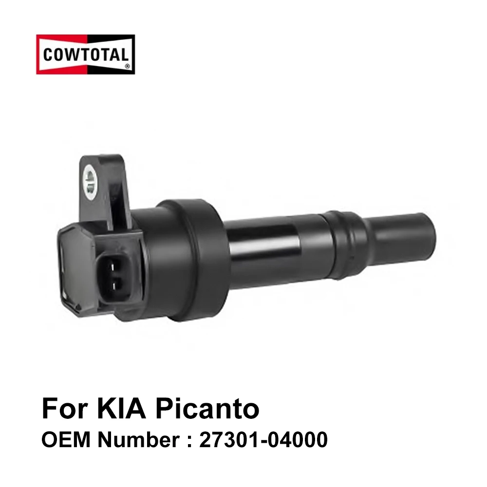 COWTOTAL Ignition Coil for KIA Picanto Engine Code G4HE G4HG 1.1L 1.0L