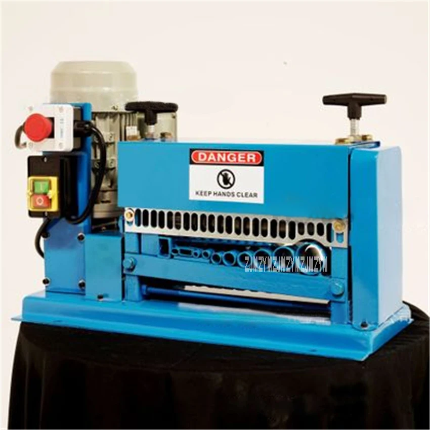 220V Powered Electric Wire Stripping Machine Cable Stripper Automatic Peeler