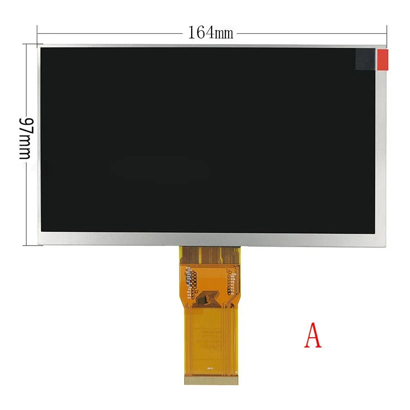 

New 7 Inch Replacement LCD Display Screen For Bravis NP 725 3G 1024*600 tablet PC Free shipping