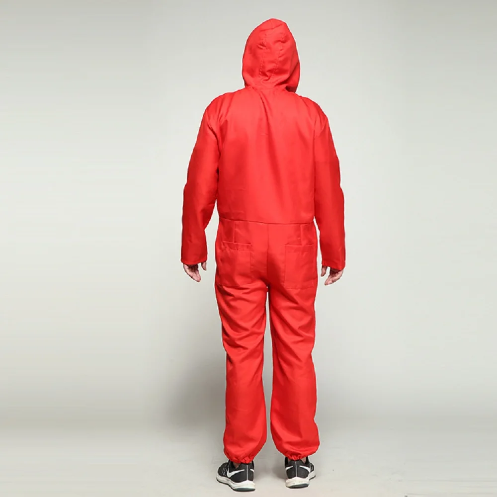 Salvador Dali Movie Costume Money Heist The House of Paper La Casa De Papel Cosplay Halloween Party Costumes with Face Mask (7)