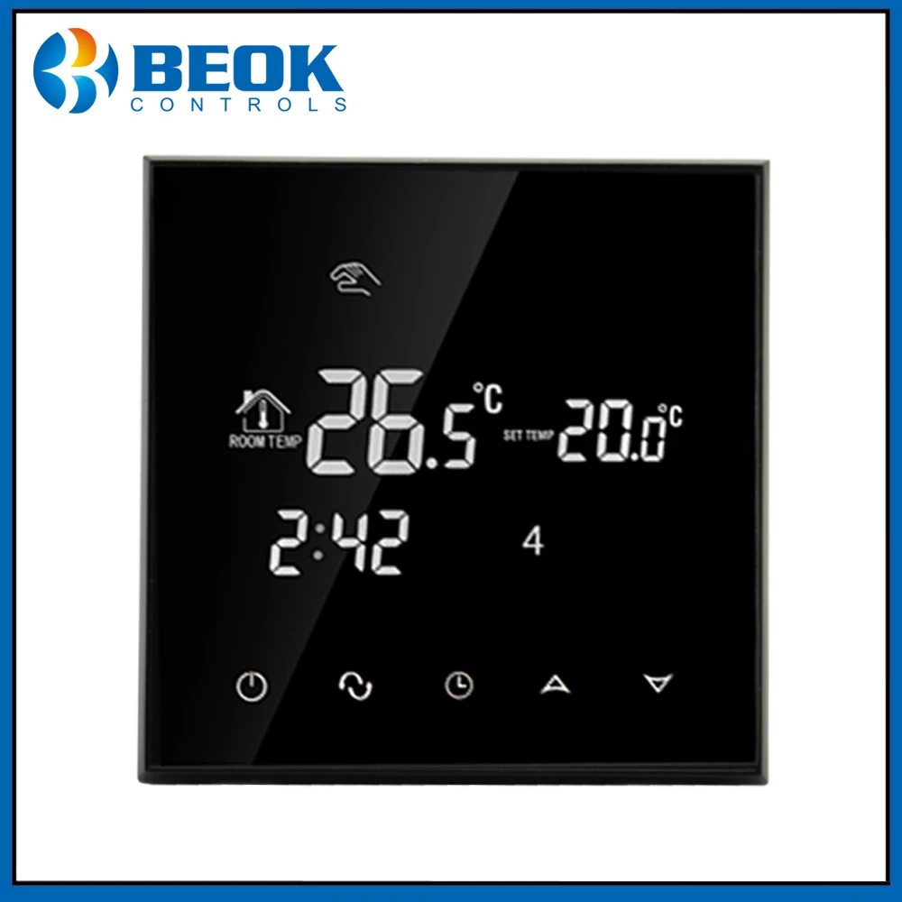 BEOK termostato Digital LCD para calefacción de suelo, regulador de  temperatura con pantalla táctil, Color negro, 16A|temperature  controller|thermostat temperature controllerthermostat regulator -  AliExpress