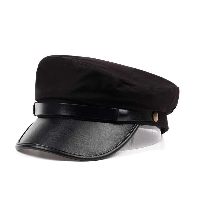 VORON унисекс, черная плоская темно-синяя шапка, шапка для женщин и мужчин, модные береты, горячая Распродажа, уличные стильные береты, брендовые шапки, газетная шапка