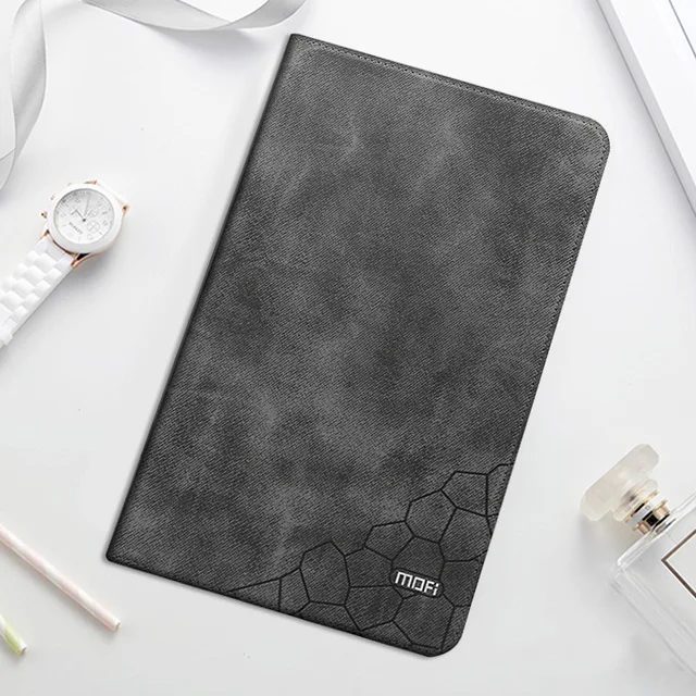 MOFi чехол из искусственной кожи для Xiaomi mi Pad 4 Plus mi Pad4Plus 10,1 дюймов чехол для планшета для Xiaomi mi Pad4 Plus mi pad 4 Plus чехол - Цвет: Grey