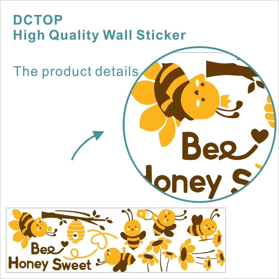 Bee Wall Stickers 1