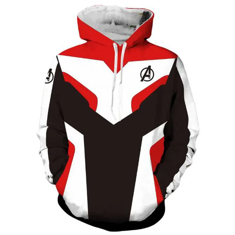 

Avengers Endgame Quantum Realm Sweatshirt Hoodie Autumn Winter Cosplay Costumes superhero Iron Man Hoddie