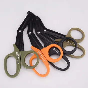 

2019 EDC Pocket Tool Bandage Cutter Tactical Gear Nurse Military Shears Paramedic Emergency Survival Rescue Medical EMT Scissors