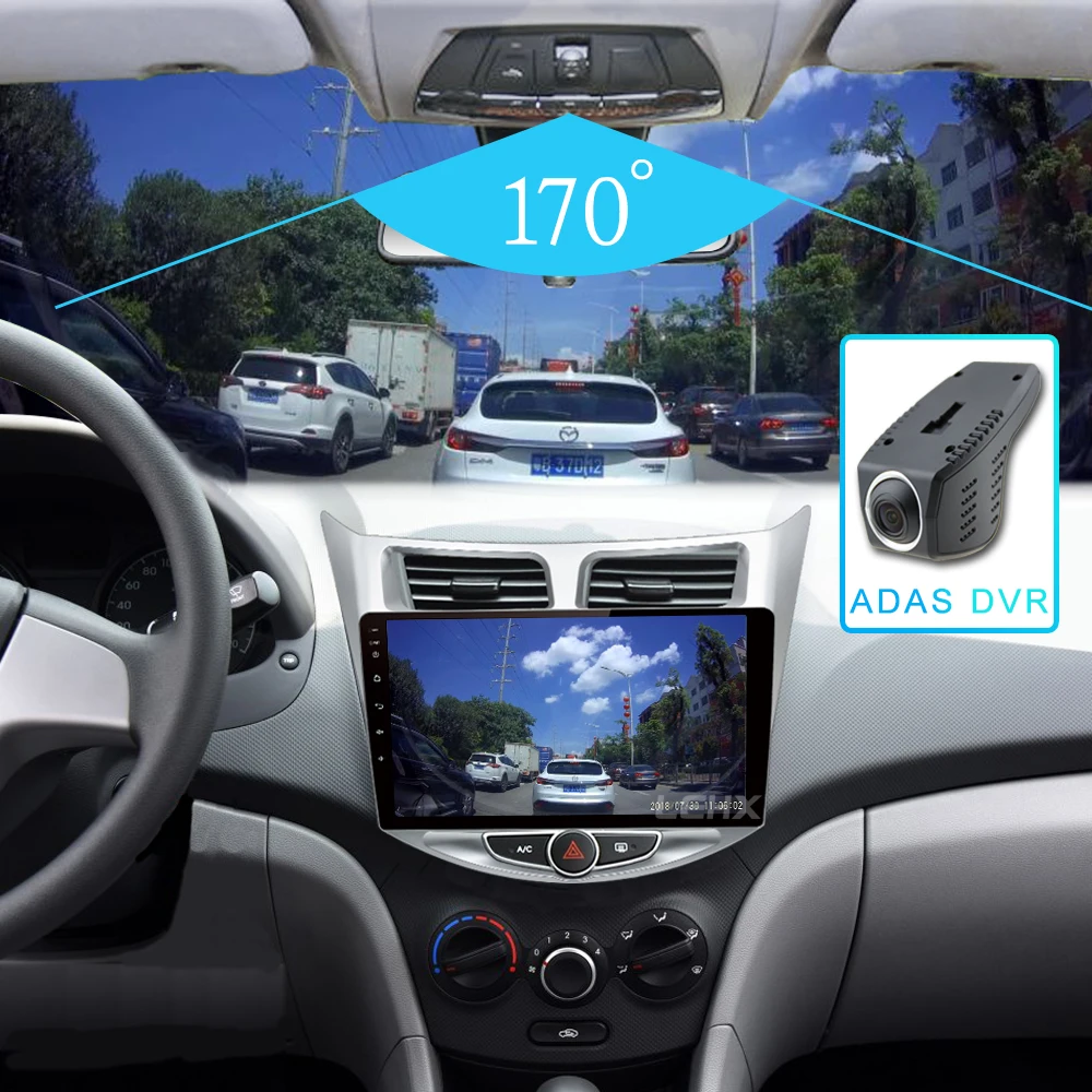 Продажа Автомобильный радиоприемник мультимедийный видеоплеер навигации GPS автомобильный Android для Hyundai Solaris Accent Verna 2011 2012 2013 2014 2016