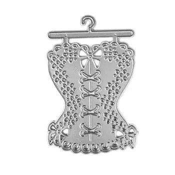 

New Corset Metal Cutting Dies Stencil DIY Scrapbooking Album Stamp Paper Card Embossing Crafts Decor