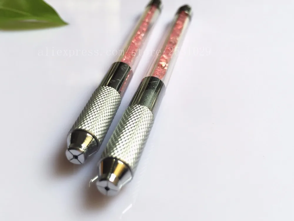 10pcs 3d henna Eyebrow Pen Permanent Makeup for Microblading Needles
