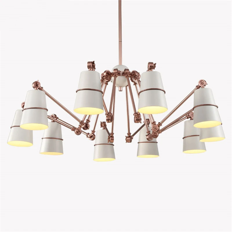 Us 146 2 15 Off Postmodern Simple Creative Chandelier Personality Spider Home Showcase Duplex House Villa Branch Type Hotel Lamp Free Shipping In