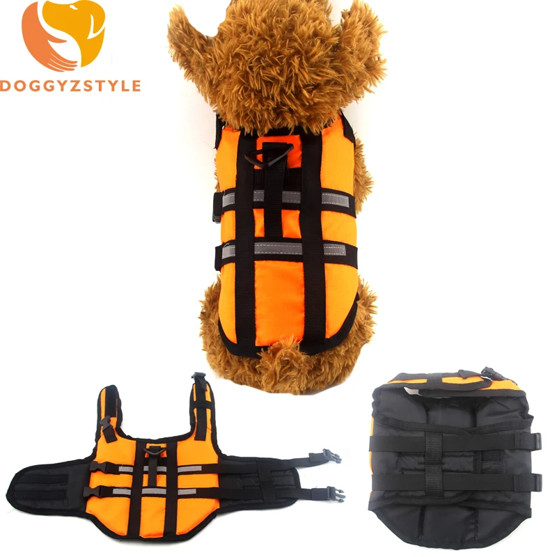 Pet Dog Swimwear Life Jacket Polyester Summer Puppy Cat ...