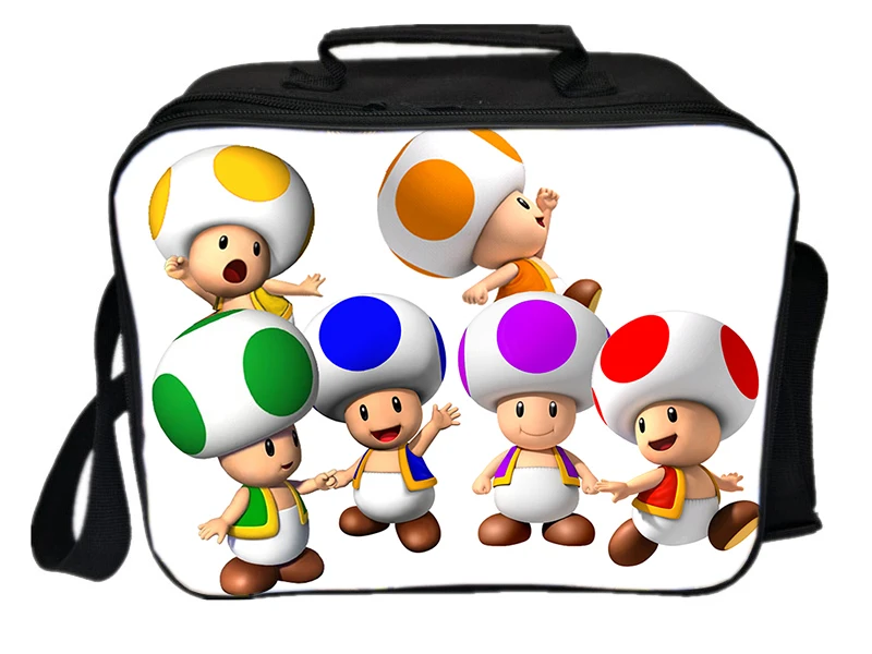 Сумка для обеда Super Mario модный новый красивый Портативный Ланч бокс путешествий