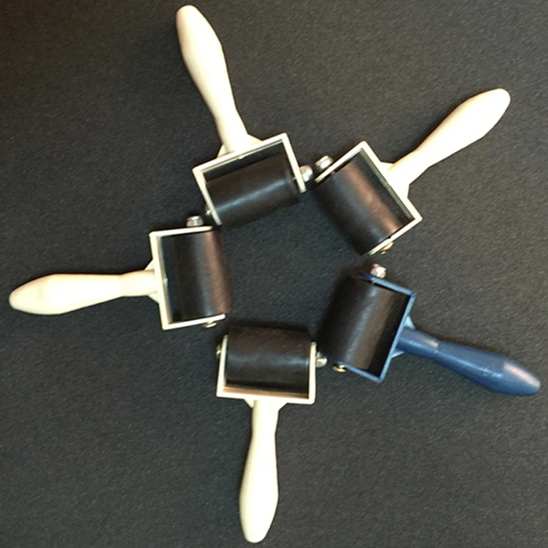 3,5*8*11 см антипригарный ролик контактный ролик для глины гончарная Скалка Инструмент для моделирования штамповки Brayer глина для художественных работ инструменты для рукоделия