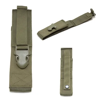 

Flashlight Holder Case 1000D Nylon Molle Light Holster Army Tactical Flashlight Pouch For Camping Hiking Hunting