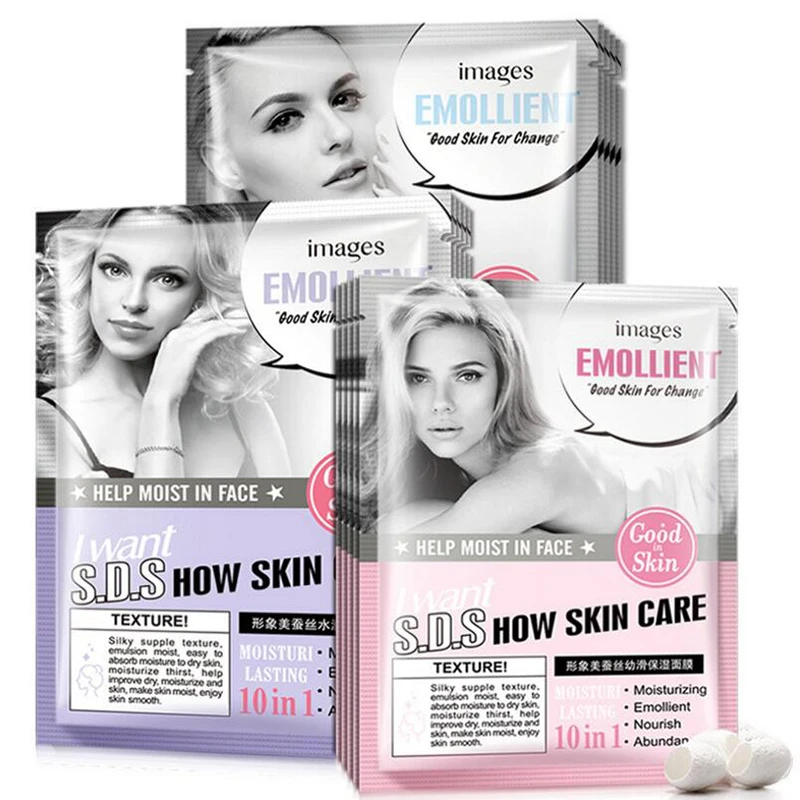 

IMAGES it's Skin Care Silk Facial Mask mask for face Natural Liquid Oil Control Replenishment Moisturizing Whiting Face Mask